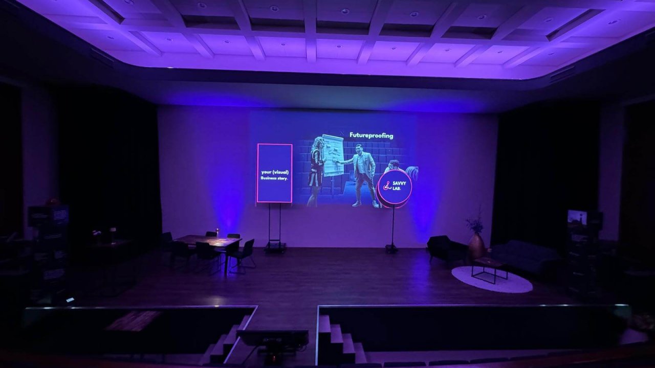 Neherlab Auditorium stage